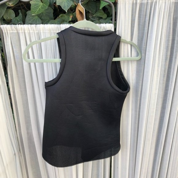 Zara Mesh Black Tank Top - Picture 5 of 8
